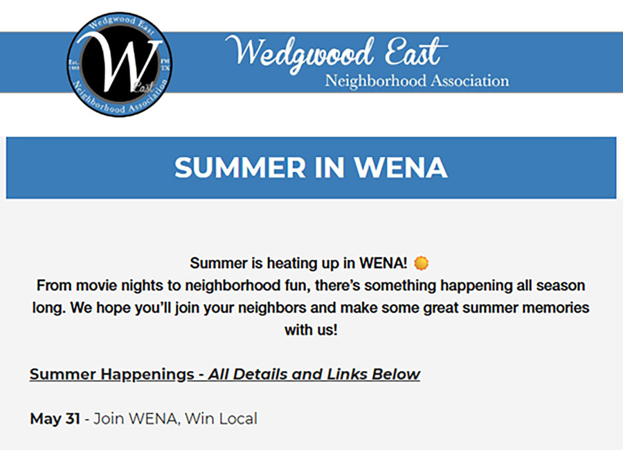 Community Newsletter